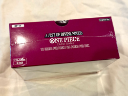 One Piece Card Game [OP-11] A Fist of Divine Speed English Sealed Booster Box - Image 2
