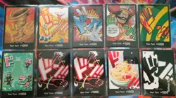 One Piece Anime Trading Card Game Bulk - Alt Art, SEC, SR, UC, C - Gem Mint Con. - Image 5