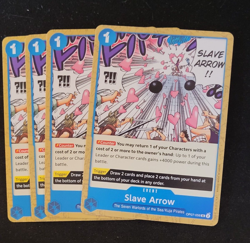 x4 Slave Arrow OP07-056 UC One Piece 500 Years in the Future English Card TCG - Image 1