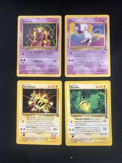 Black Star Promo Lot Wotc Rares Pokemon Card Collection 1999 Vintage - Image 2