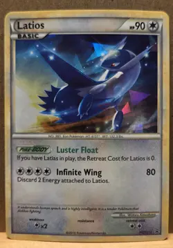 Latios Black Star Promo HGSS11 Cracked Ice Holo LP - ungraded Pokemon Card - Image 1