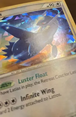 Latios Black Star Promo HGSS11 Cracked Ice Holo LP - ungraded Pokemon Card - Image 2