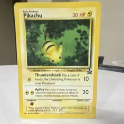 Pokemon Pikachu Wizards Black Star Promo 27 30 HP Regular 1999 TCG Card - Image 1