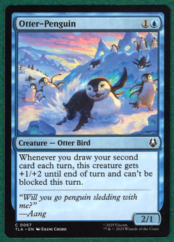 Otter-Penguin - Avatar: The Last Airbender TLA #67 - Magic MTG Card - Image 1