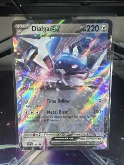 Pokemon TCG Dialga EX SVP 180 Black Star Promo Card Scarlet & Violet NM/M - Image 1