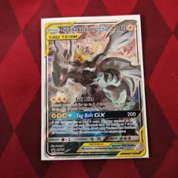 Pikachu & Zekrom GX SM168 Black Star Promo 2019 Tag Team Alt Pokemon Card TCG NM - Image 3