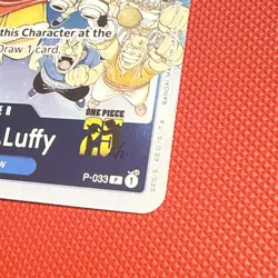 Monkey.D.Luffy (Event Pack Vol. 2) P-033 One Piece Promotion Cards Foil - Image 5