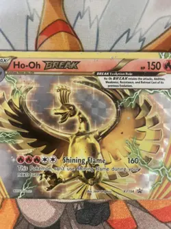 Ho-Oh BREAK XY154 XY Holo card - Image 3