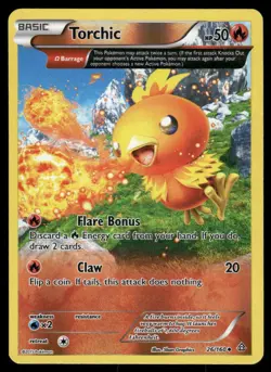 Pokemon Cards Torchic 26/160 Primal Clash Uncommon NM - Image 1