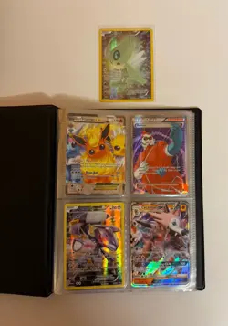 Pokemon Card Lot - EX GX BREAK Hits + Celebi EX Full Art - Binder & Extras! - Image 4