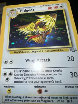 Wotc Lot Pokemon Card Collection Pidgey Pidgeot Pidgeotto UK 4th Print Holo - Image 2