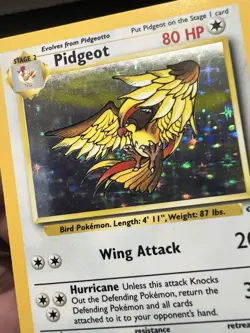 Wotc Lot Pokemon Card Collection Pidgey Pidgeot Pidgeotto UK 4th Print Holo - Image 3