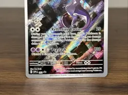 Mewtwo #052 - Scarlet Violet 151 Black Star Promo Full Art Pokemon Card - Image 4