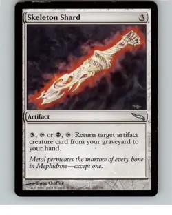 MTG Skeleton Shard U Mirrodin 242 MP Magic The Gathering - Image 1
