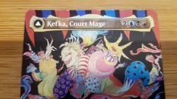 1x Kefka, Court Mage - Borderless Art Foil - 0322 Amano, Final Fantasy, MTG NM - Image 3