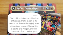 1x Kefka, Court Mage - Borderless Art Foil - 0322 Amano, Final Fantasy, MTG NM - Image 4