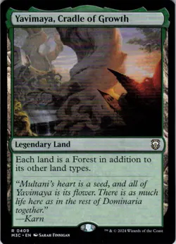 MTG Yavimaya, Cradle of Growth (409) | NM | Commander: Modern Horizons 3 {M3C} - Image 1
