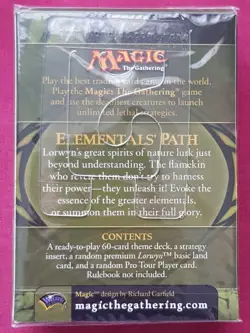 Magic The Gathering LORWYN ELEMENTALS' PATH New Sealed Theme Deck MTG - Image 2
