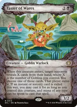 x1 Taster of Wares - Showcase R MTG Lorwyn Eclipsed M/NM, English - Image 1