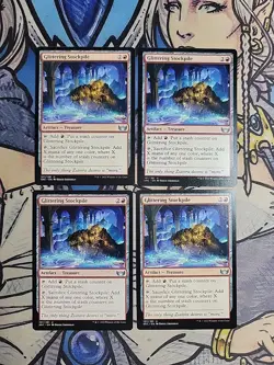 4x Glittering Stockpile - NM/M Streets of New Capenna SNC English MTG Magic - Image 1