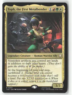 Toph, the First Metalbender R Avatar: The Last Airbender 247 NM Non-Foil - Image 1