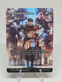 Newfound Adventure Farseek (Showcase) X1 FCA MTG Final Fantasy FB1 - Image 1