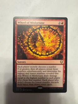 Magic the Gathering Wheel of Misfortune Sorcery Red Mana - Image 1