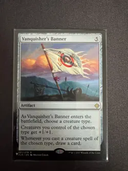 MTG Vanquisher's Banner NM Ixalan Regular Magic The Gathering - Image 1