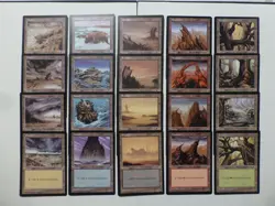 MtG Tempest Common Basic Land Set of 20 NM $0.75 Shipping VCT123975 - Image 1