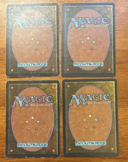 Lightning Bolt MTG Core Set 4th Edition Regular Playset - Image 2