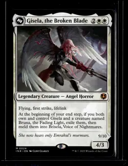 Gisela, the Broken Blade - 24 - INR - NM - MTG Magic the Gathering - Image 1
