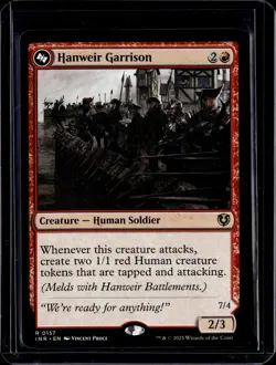 Hanweir Garrison - 157 - INR - NM - MTG Magic the Gathering - Image 1