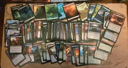 MTG Lot of 100+ FOIL Uncommon Common Land & Token Avatar: The Last Airbender NM - Image 1