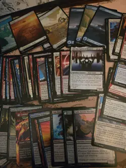 MTG Lot of 100+ FOIL Uncommon Common Land & Token Avatar: The Last Airbender NM - Image 3