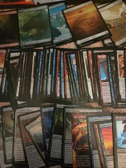 MTG Lot of 100+ FOIL Uncommon Common Land & Token Avatar: The Last Airbender NM - Image 4