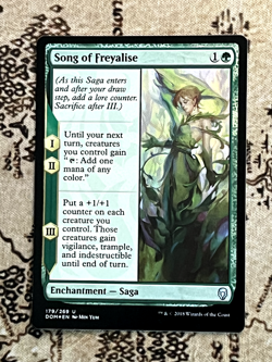 Song of Freyalise - Dominaria - 179 - #Near Mint Foil Magic the Gathering - Image 1