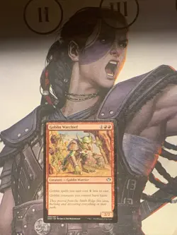 MTG Magic the Gathering Goblin Warchief (9/82) DD Speed vs. Cunning LP - Image 1