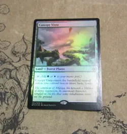 Canopy Vista - Foil Magic mtg Light Play, English Battle for Zendikar x1 - Image 1