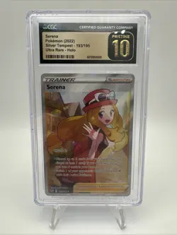 2022 Pokemon Serena Silver Tempest 193/195 ULTRA RARE CGC PRISTINE 10 - Image 1