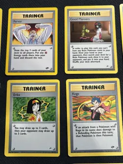 Pokemon TCG Gym Heroes / Gym Challenge Vintage Trainer Lot - Image 4