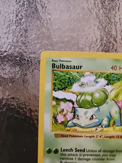Pokemon TCG Shadowless Bulbasaur 44/102 & Shadowless Ivysaur 30/102 - Image 2