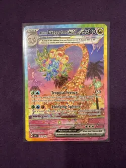 Pokemon TCG Alolan Exeggutor EX 242/191 Scarlet & Violet Surging Sparks - Image 1