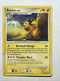 Raichu MP 27/99 Arceus Pokemon TCG Regular - Image 2