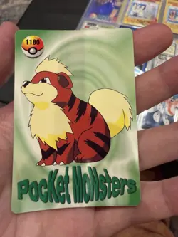 Pokemon Vintage Pocket Monsters Vending HOLO Prism Sticker 1999 Bandai Nintendo - Image 2