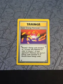 Pokemon: Super Energy Removal #79/102 Base Set Rare 1999 WOTC - LP/MP - T200 - Image 1