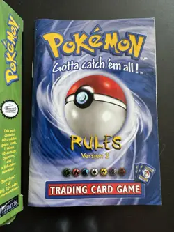Vintage Wizards Of The Coast Pokemon Brushfire Theme Deck BOX & Instructions Etc - Image 3