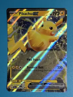 Pokemon Pikachu TCG S & v Paldea Evolved 063/193 Double Rare - Image 1