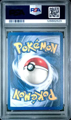 1999 POKEMON GAME YELLOW CHEEKS #58 PIKACHU PSA 7 - Image 2