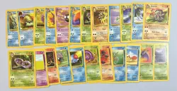 Vintage Pokemon Lot Base Set, Jungle & Fossil!! MP-LP - Image 1