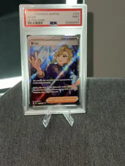 PSA 9 - BRIAR ULTRA RARE #163 2024 POKEMON SCR EN-STELLAR CROWN - Image 2